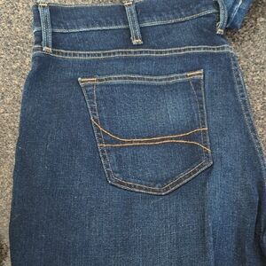 Hollister Men's Dark Blue Denim Jeans- 38x 36